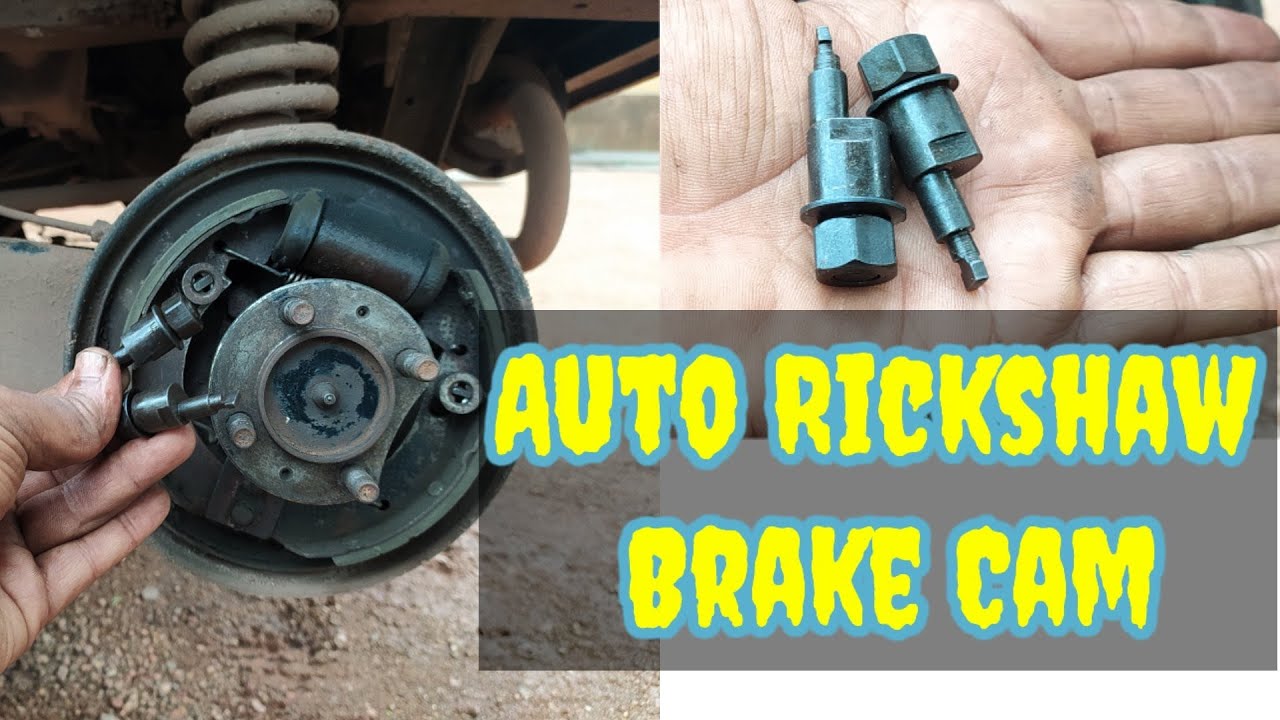 Auto Rickshaw Brake Cam How To Fit. - YouTube