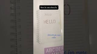 easy way to use stencils #shorts #short #youtubeshorts #artist #drawing #kids #trending #viral #easy