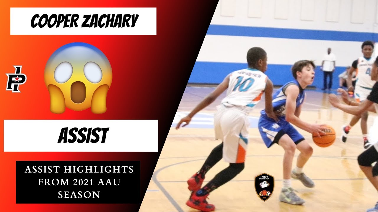 Cooper Zachary in his Chris Paul Bag Full 2021 AAU season Highlights (Assist)