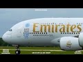 [4K] Emirates A380 King Of The Skies