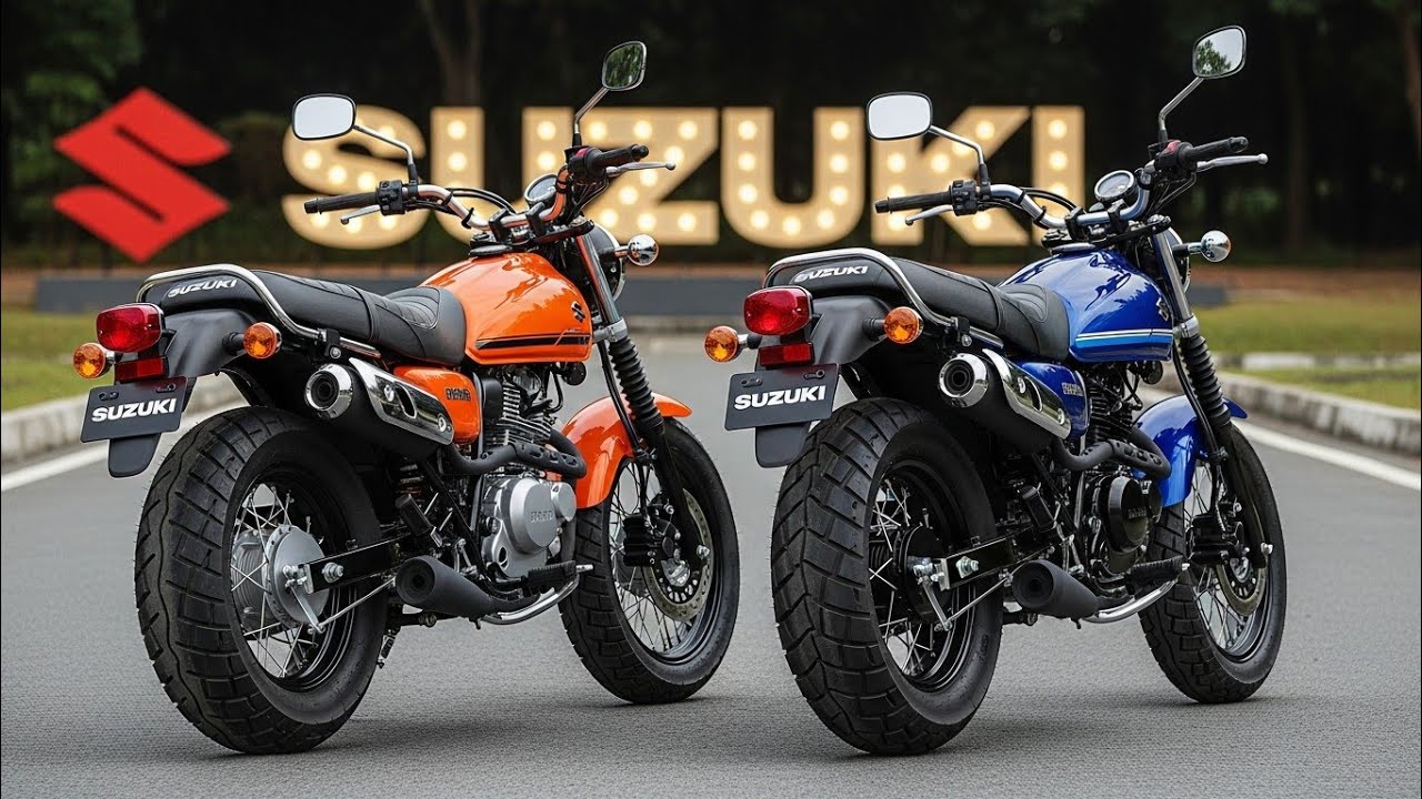 New 2026 Suzuki VanVan 200 FINALLY LAUNCHED — The Comeback NO ONE
