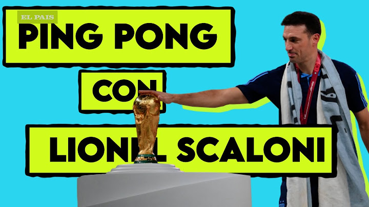 Ping Pong con Lionel Scaloni: el DT campeón del Mundo responde