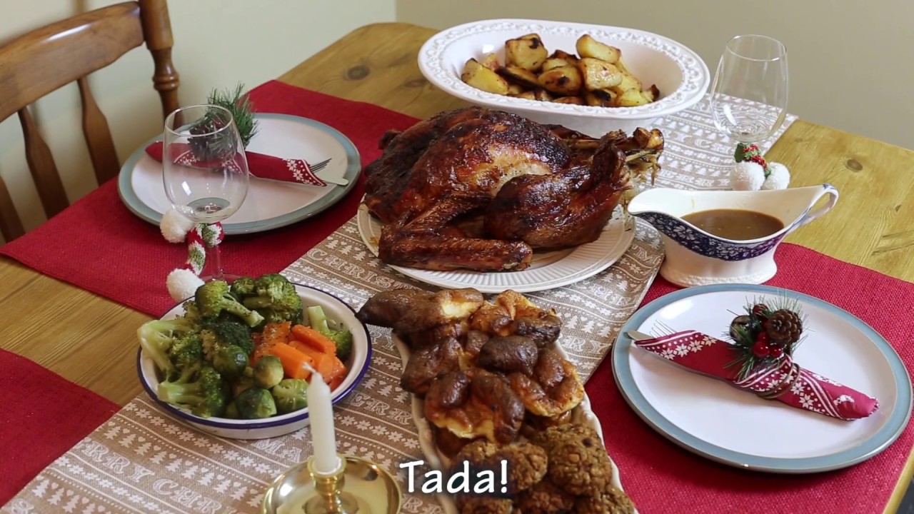 The ultimate Christmas dinner tutorial from Lovely Appetite blog YouTube