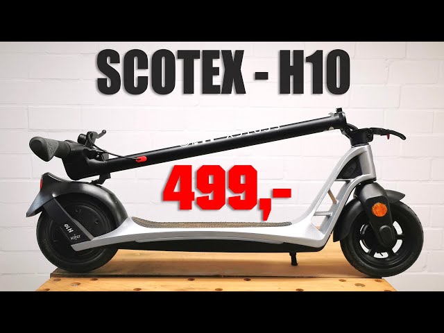 ⚡ SCOTEX H10 - 499€ ⚡ Günstiger E-Scooter 2021! Escooter - Test - Review - SCOTEX  H10 by SXT (DEU) - YouTube