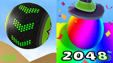 Going Balls Vs Ball Merge 2048 Android iOS Mobile Gameplay Walkthrough 178224