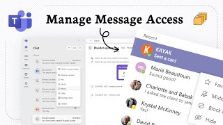 How to delete or block contact list in Microsoft Teams