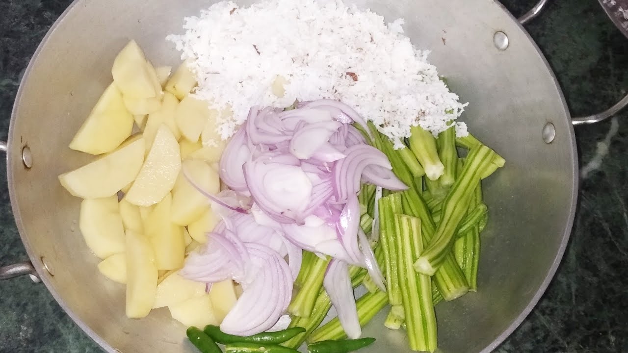 Drumstick coconut recipe naaryal k saath drumstick ka bilkul naya