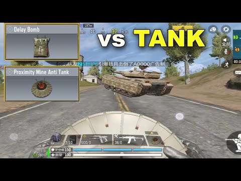 New Delay Bomb (C4), Proximity Mine Anti Tank & Welding Gun vs Tank COD Mobile | Call of Duty Mobile