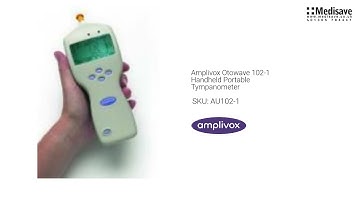 Amplivox Otowave 102 1 Handheld Portable Tympanometer AU102 1