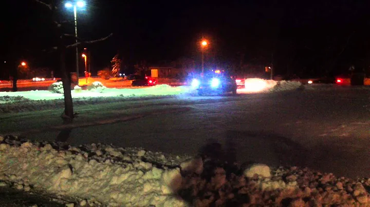 DURAMAX PLOWING SNOW!