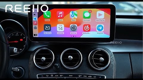 Reeiio HD Linux Multimedia Screen For Mercedes Benz C GLC CLA GLA A B E GLE With NTG5.0 System