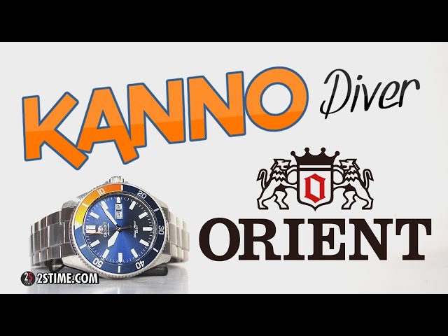 Orient Men's Kanno Stainless Steel Japanese-Automatic Diving Watch wit 