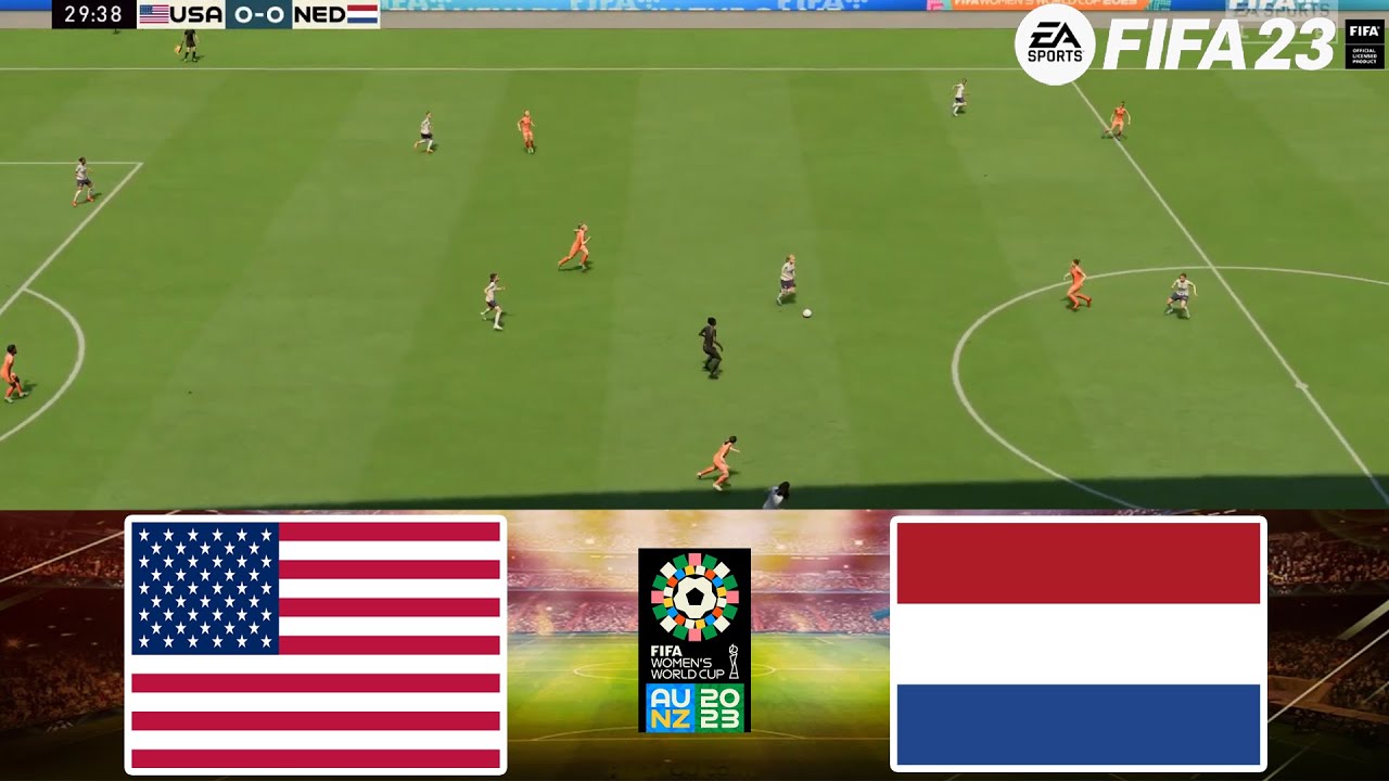 FIFA 23 - USA vs Netherlands 20/01/2026 - FIFA Women's World Cup 2023 - Gameplay PS | Full Match