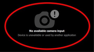 How To Fix Snap Camera - No Available Camera Input Error - Google Meet   - ZOOM Meetings - Windows