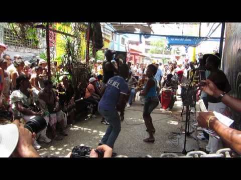 Shows in Callejón de Hamel, Vedado, Habana, Cuba