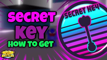 How to get the Secret Key Badge in RB Battle🏆