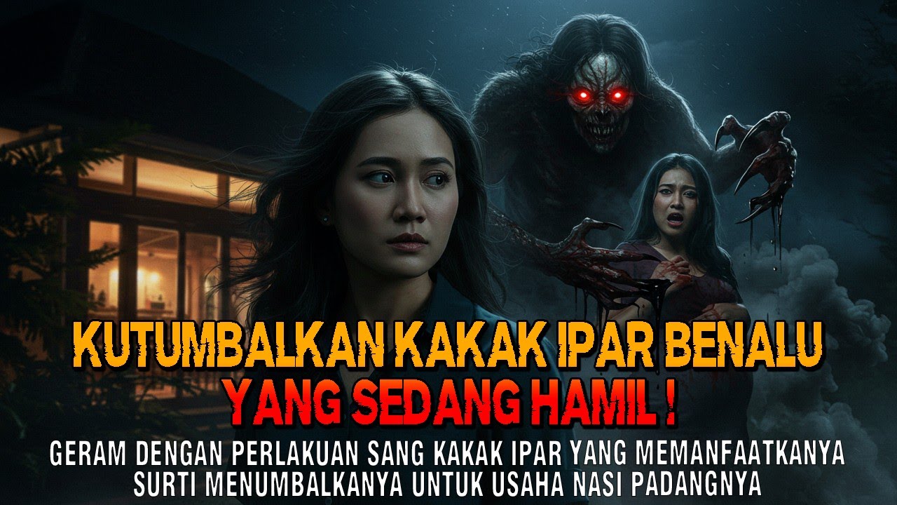 Kisah ngeri - KUTUMBALKAN KAKAK IPAR BENALU YANG SEDANG HAMIL DEMI WARUNG PADANG