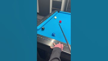 How To Make A Blocked Kick Shot🎱🦵👍#billiards #8ballpool #8ball #pool #billiard