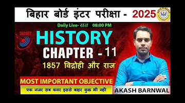 Class 12 MCQ | Class 12 History Chapter 11, विद्रोही और राज Objective Questions | 12th History mcq
