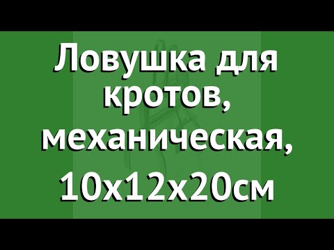 Ловушка для кротов, механическая, 10х12х20см (Help) обзор 80269 производитель ЛинкГрупп ПТК (Россия) Ловушка для кротов, механическая, 10х12х20см (Help) обзор 80269 производитель ЛинкГрупп ПТК (Россия)