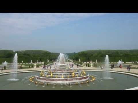 ベルサイユ宮殿の噴水ショー Fountain Show Of Versailles Palace Youtube