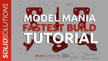 Model Mania 2021 - How to create this model the fastest
