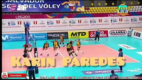 KARIN PAREDES  MEJORES JUGADAS  REBAZA ACOSTA