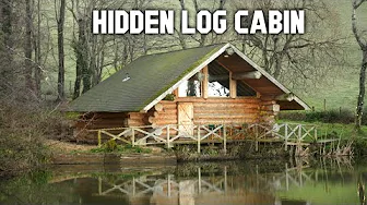 Sleeping in a Log Cabin in the English Countryside
