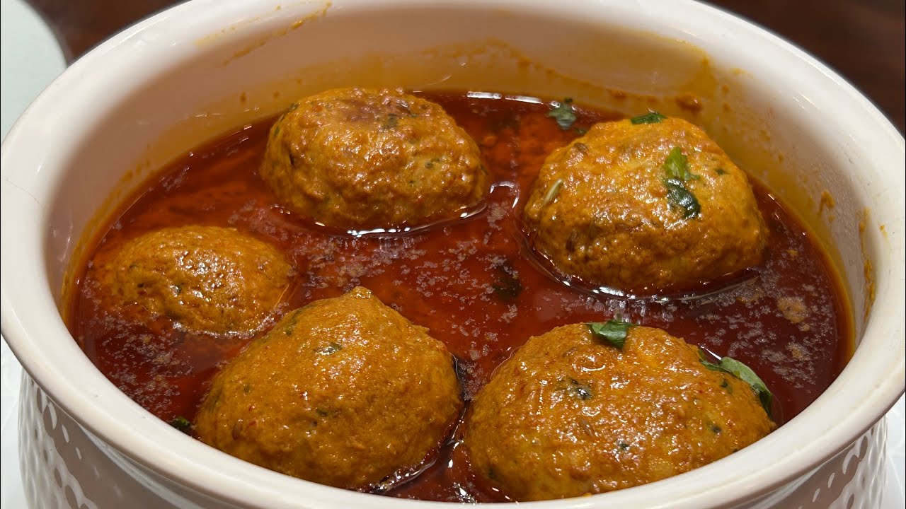 Ramzan Special Soft & Juicy Chicken Kofta Curry Recipe | Perfect Iftar Recipe🌙🔥| No Fry Method