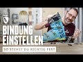 Skibindung einstellen - deine Knochen werden es dir danken!