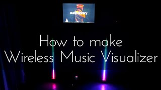 How to make WIRELESS MUSIC VISUALIZER || With ESP D1 mini ||