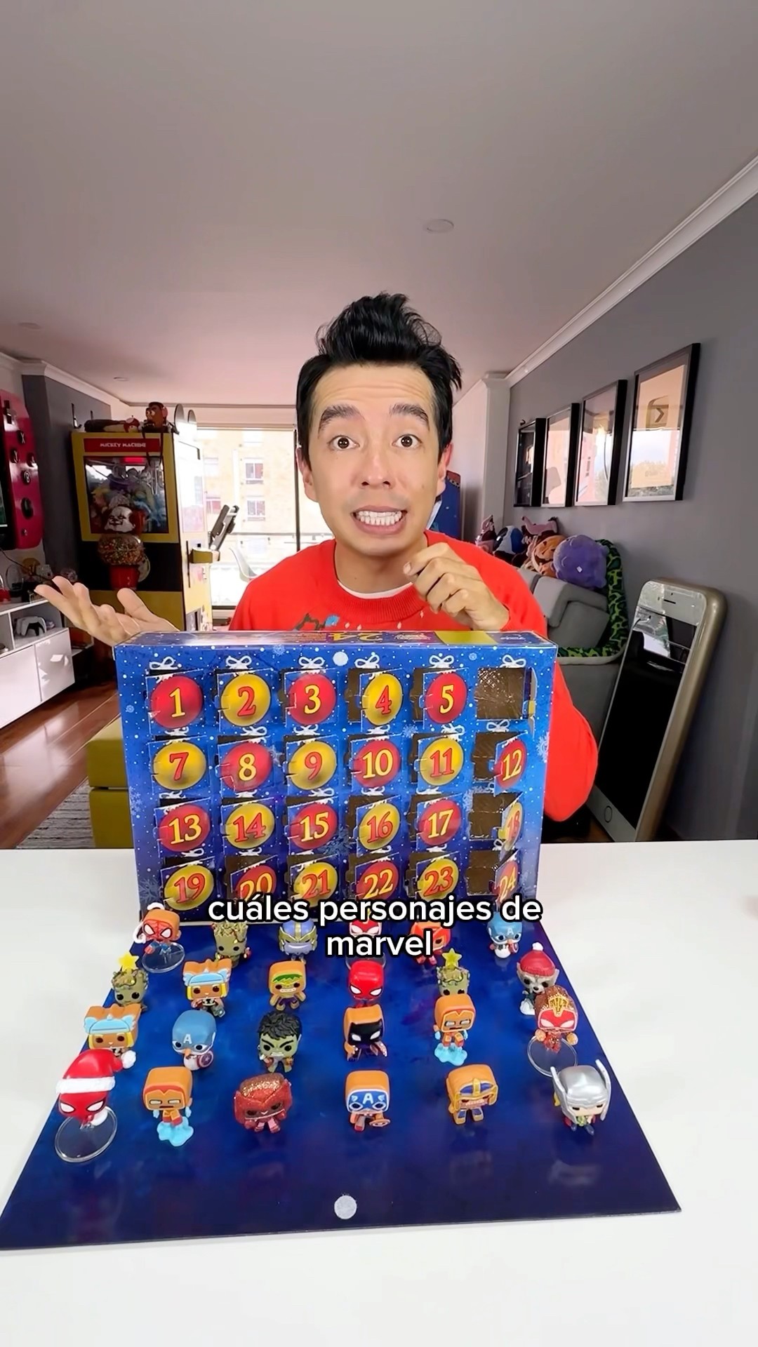 Calendario de Marvel FunkoPop