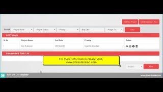 Task Management Module Demo - DNNExtension
