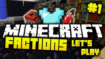 Minecraft Factions - Ep:1 - ZOMBIE SPAWNER ALREADY!