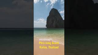 Best beach on Railay, Phra nang, Thailand