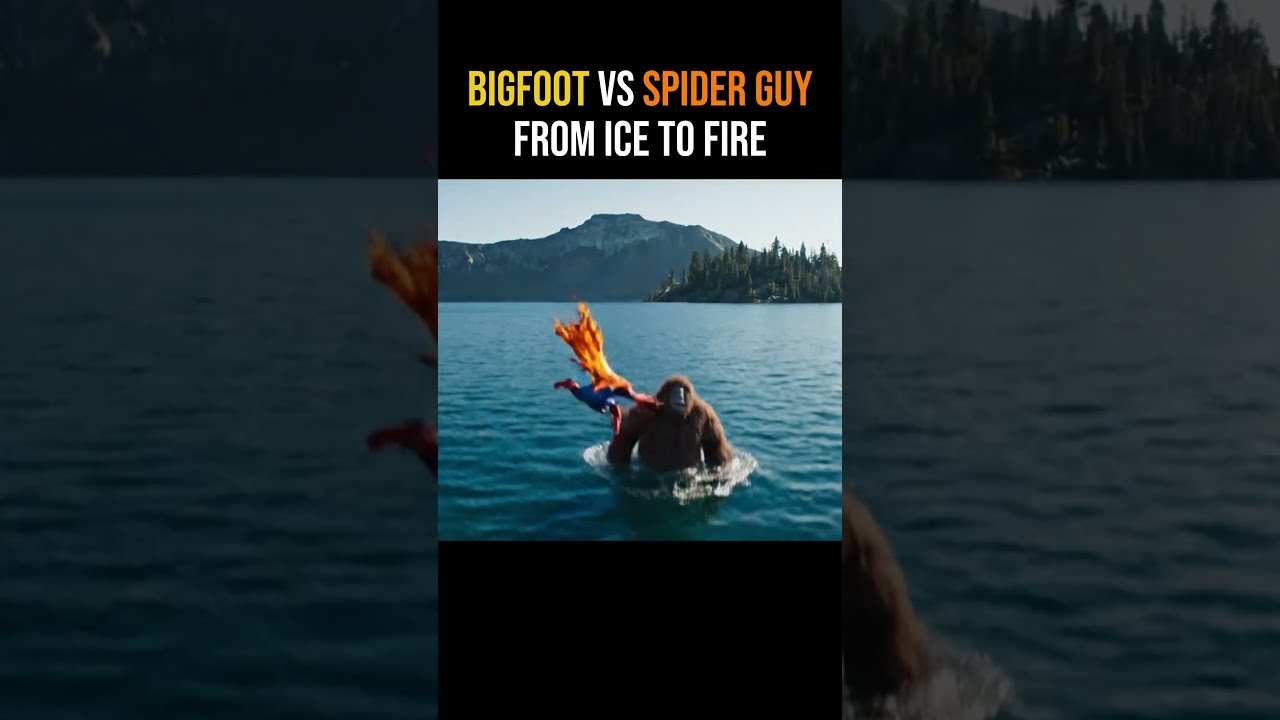  We Tested Bigfoot And Spider Guy Which One Dominates