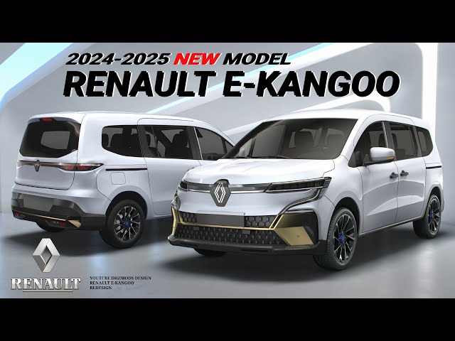 ALL NEW RENAULT E-KANGOO 2024-2025? REDESIGN, Digimods DESIGN