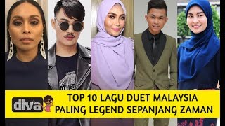Top 10 Lagu Duet Malaysia Paling Legend Sepanjang Zaman Youtube