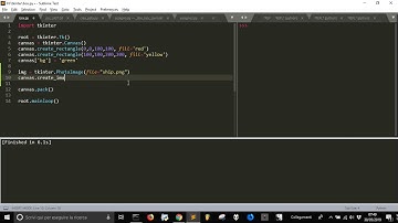 Python, canvas and images in tkinter
