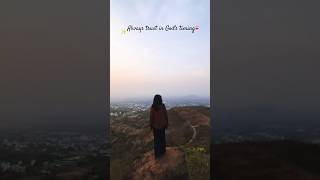 Always trust in God's timing 💓 #line #quotes #relatable #shorts #godsplan #thoughts #mountains #peak