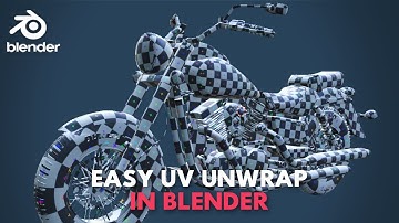 Easy Uv Unwrap in Blender