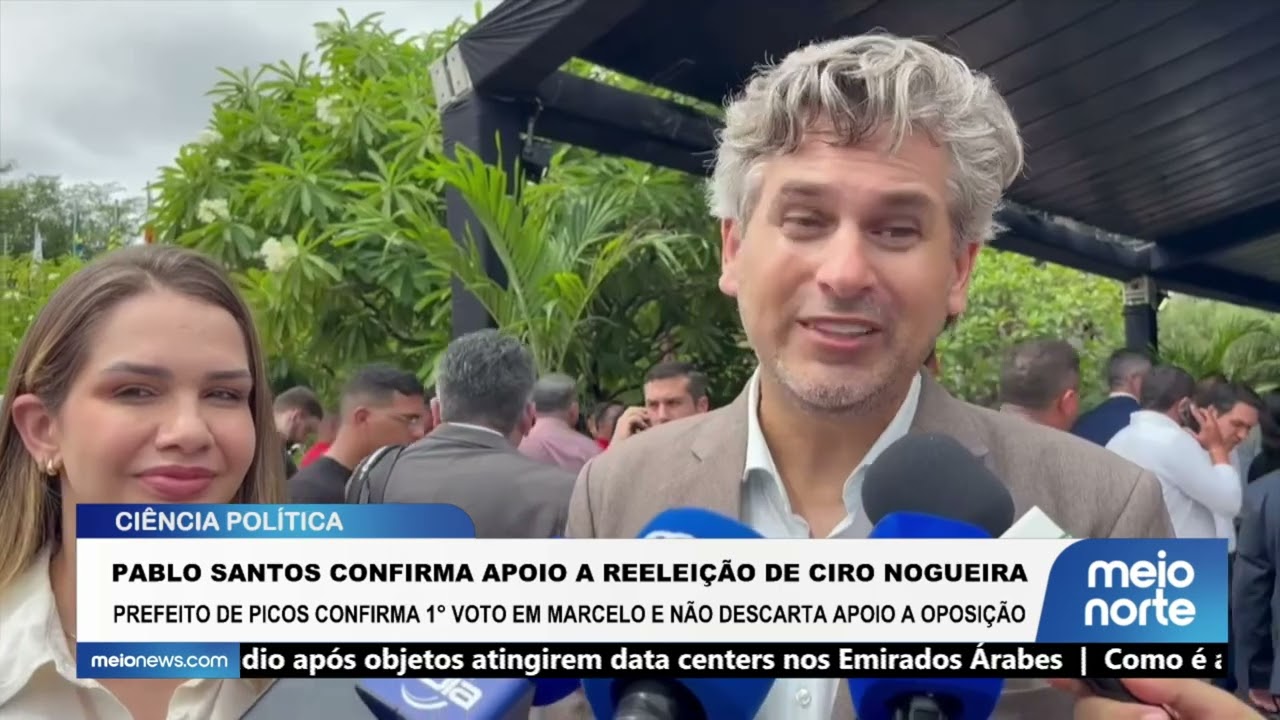Pablo Santos confirma apoio à reeleição de Ciro Nogueira | Ciência Política