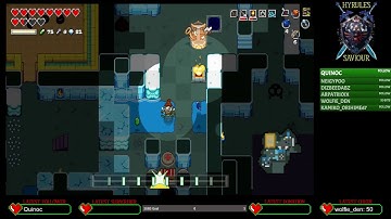 Cadence of Hyrule Crypt of the NecroDancer First playthrough part 4