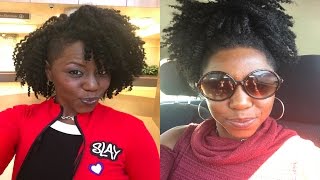 Slay Crochet Braids w/Shaved Sides | Bobbi Boss 8 inch Skinny Twists