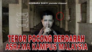 TEGANG‼️3 Malam di teror POCONG, Mahasiswi ini akhirnya Pindah kamar‼️ #Malaysia #horor