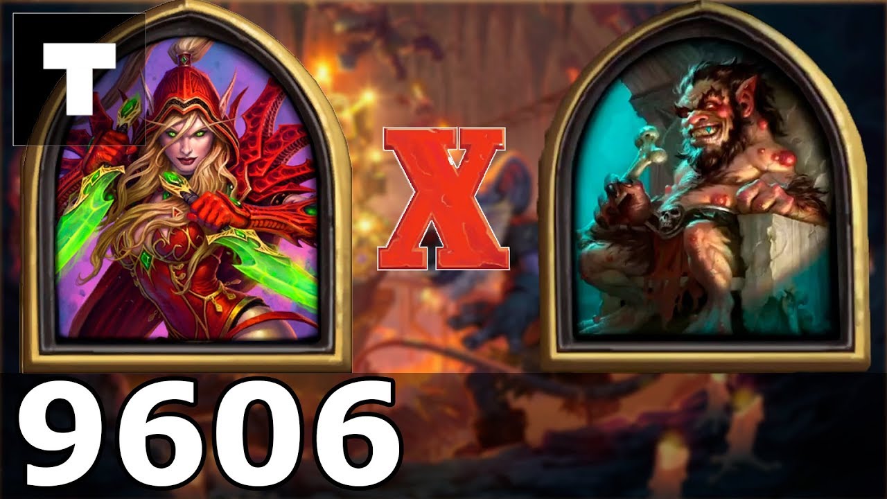 Hearthstone: Кобольды и Катакомбы Разбойник vs Кишкодёр [06] (9606)