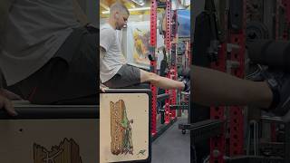 Have you tried this? DIY leg extension using a tib bar and a plyo box! #workout