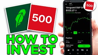 How To Invest In The S&P 500 Using Robinhood! - Full Guide screenshot 5