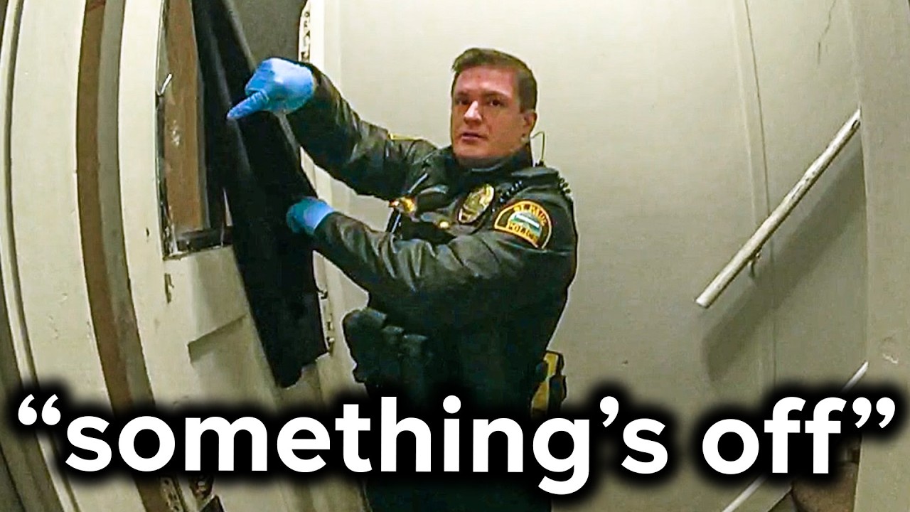 Police Turn Pale When Doing a Routine Welfare Check - YouTube