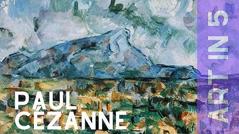 one of the most influential artists Paul Cézanne